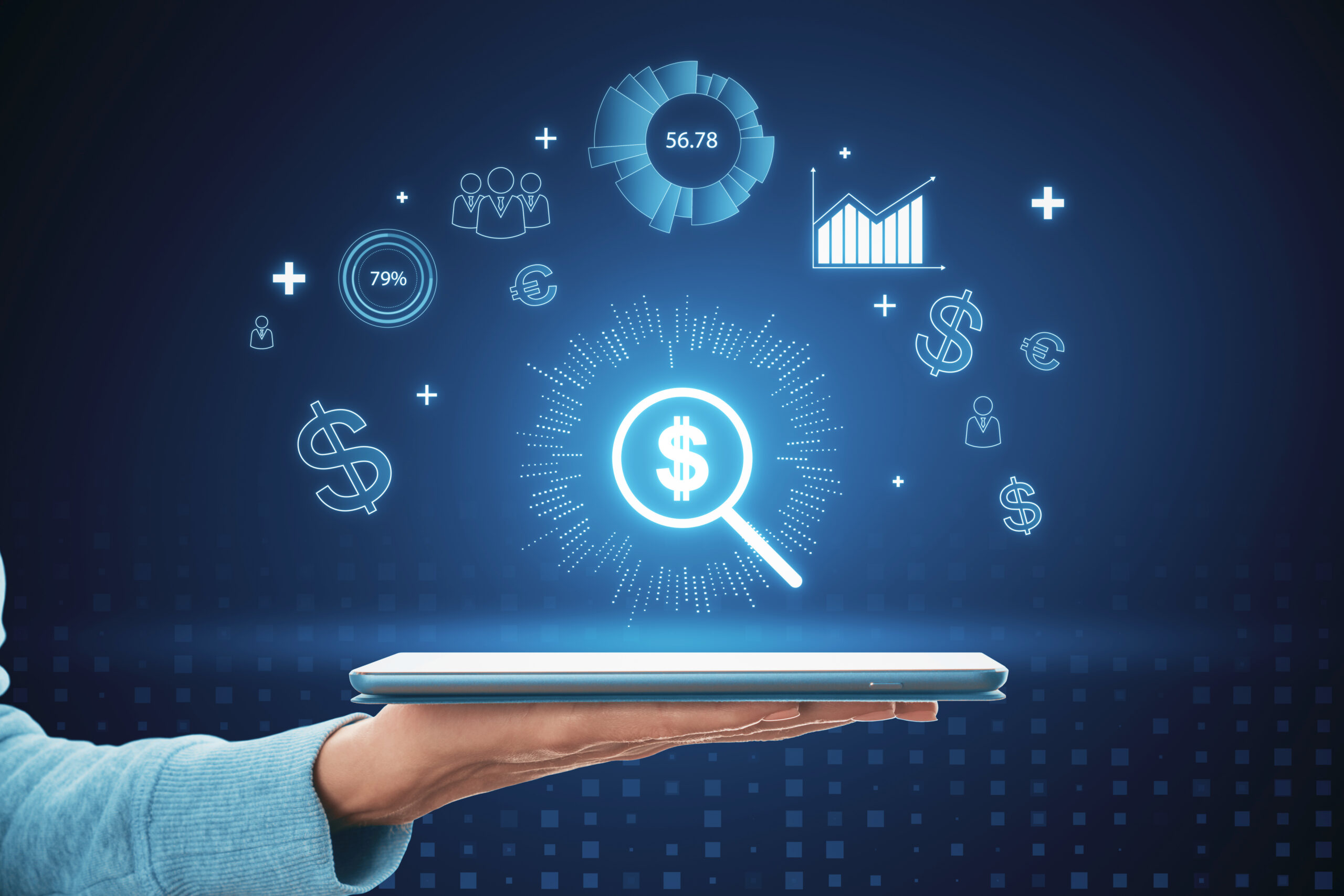 abstract-image-of-hand-holding-cellphone-with-digital-money-icons-and-magnifier-finding-investment-funds-for-business-projects-scaled