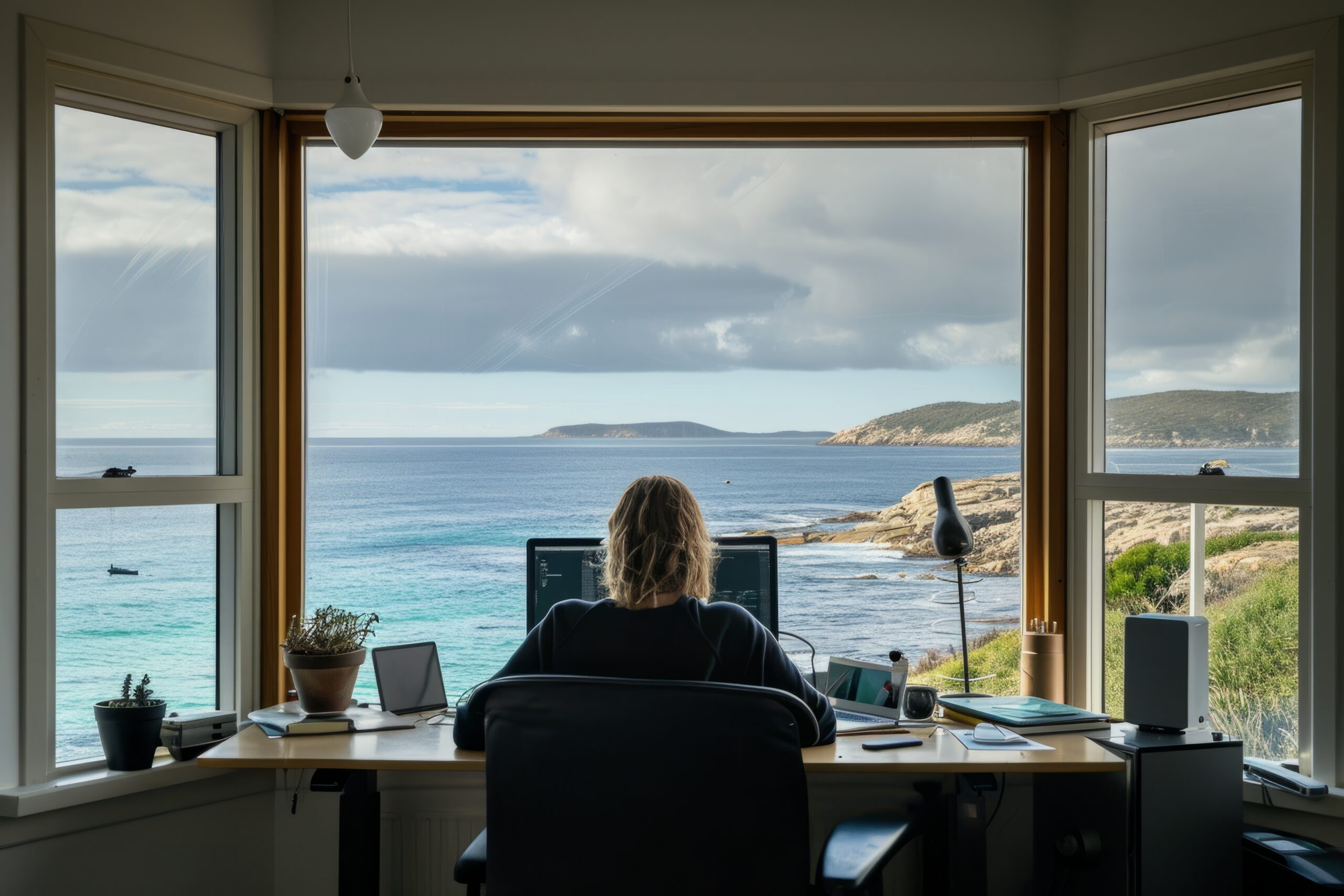 scene-with-diverse-young-people-being-digital-nomads-working-remotely-from-dreamy-locations-scaled