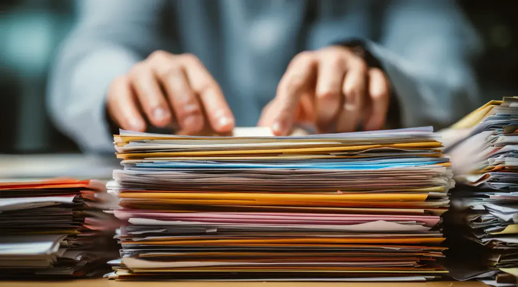 Teczki z dokumentami