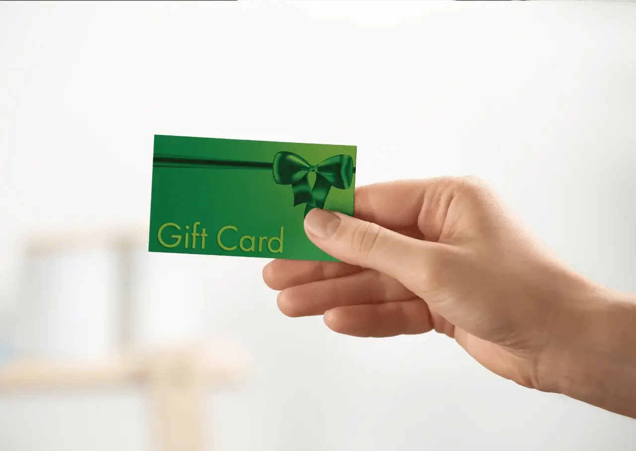 sprzedaż kart prezentowych